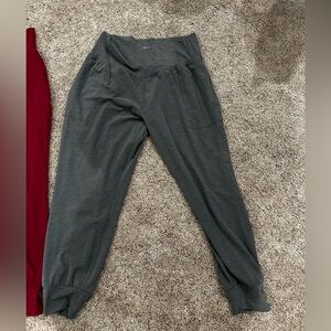 Athleta Charcoal Salutation Jogger Pants